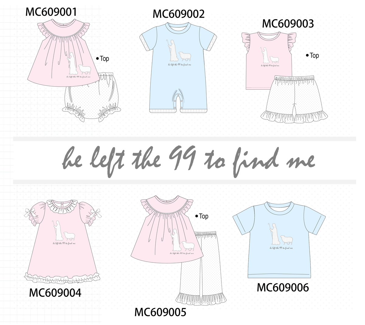 ETA MARCH 2026-po104 Pink&blue he left the 99 to find me embroidery collection