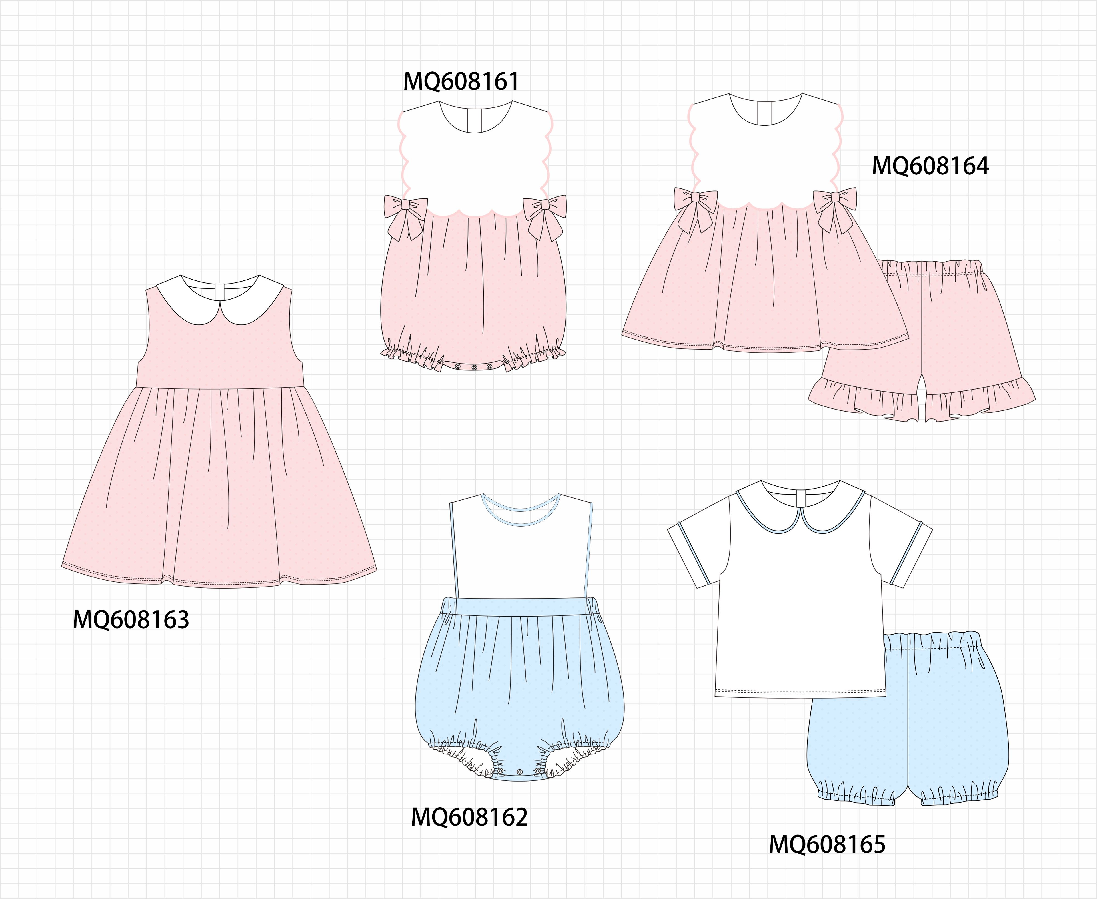 ETA MARCH 2026-po103 Pink&blue swiss dot collection