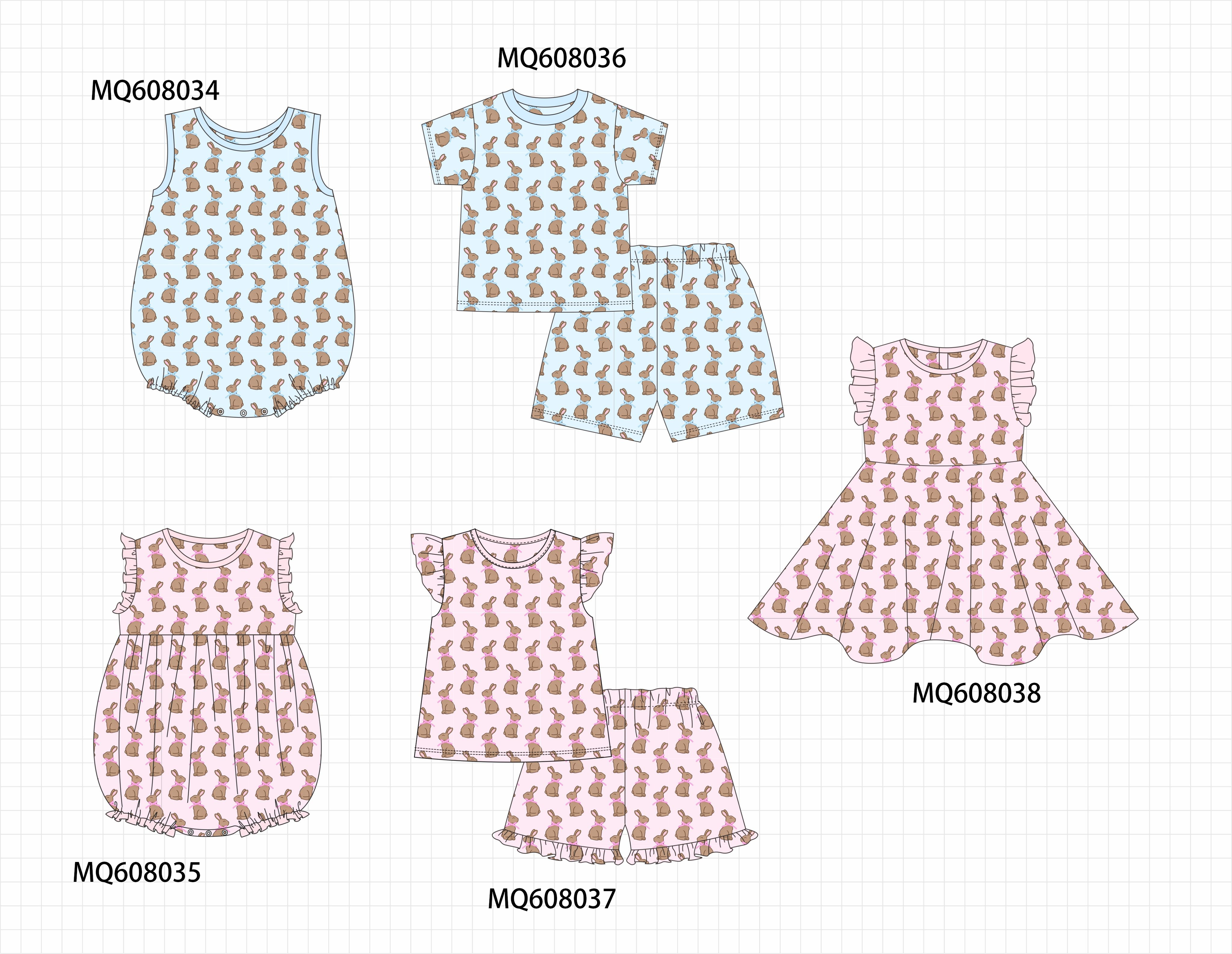 ETA MARCH 2026-po103 Pink easter bunny print collection