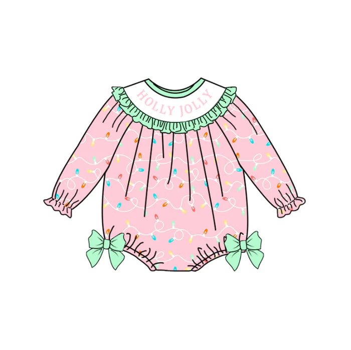 Holly Jolly / Merry & Bright Machine Smock - ETA NOVEMBER