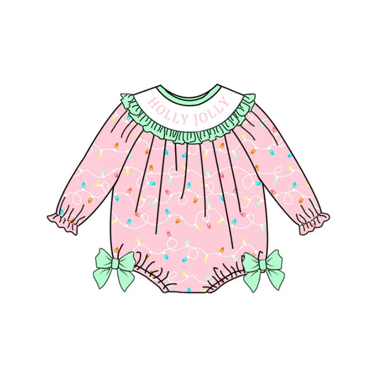 Holly Jolly / Merry & Bright Machine Smock - ETA Early October (Copy)