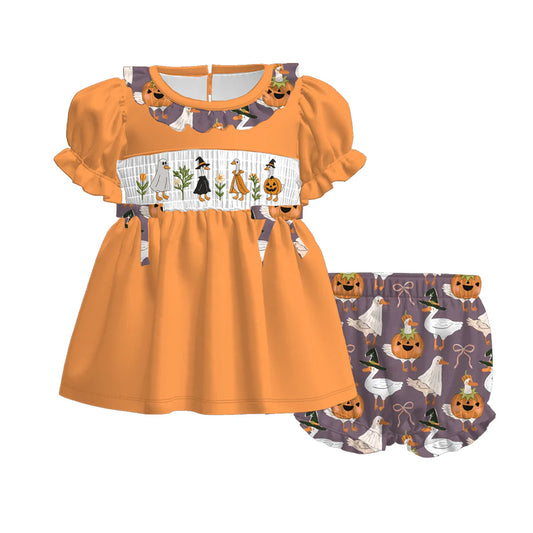 Halloween Goose Machine Smock (Custom) - ETA Early October