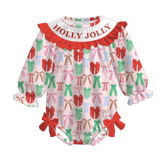 Holly Jolly Machine Smock - ETA Early October