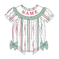 Christmas Goose Machine Smock - ETA NOVEMBER