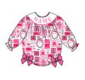 Pink Christmas Machine Smock - ETA NOVEMBER