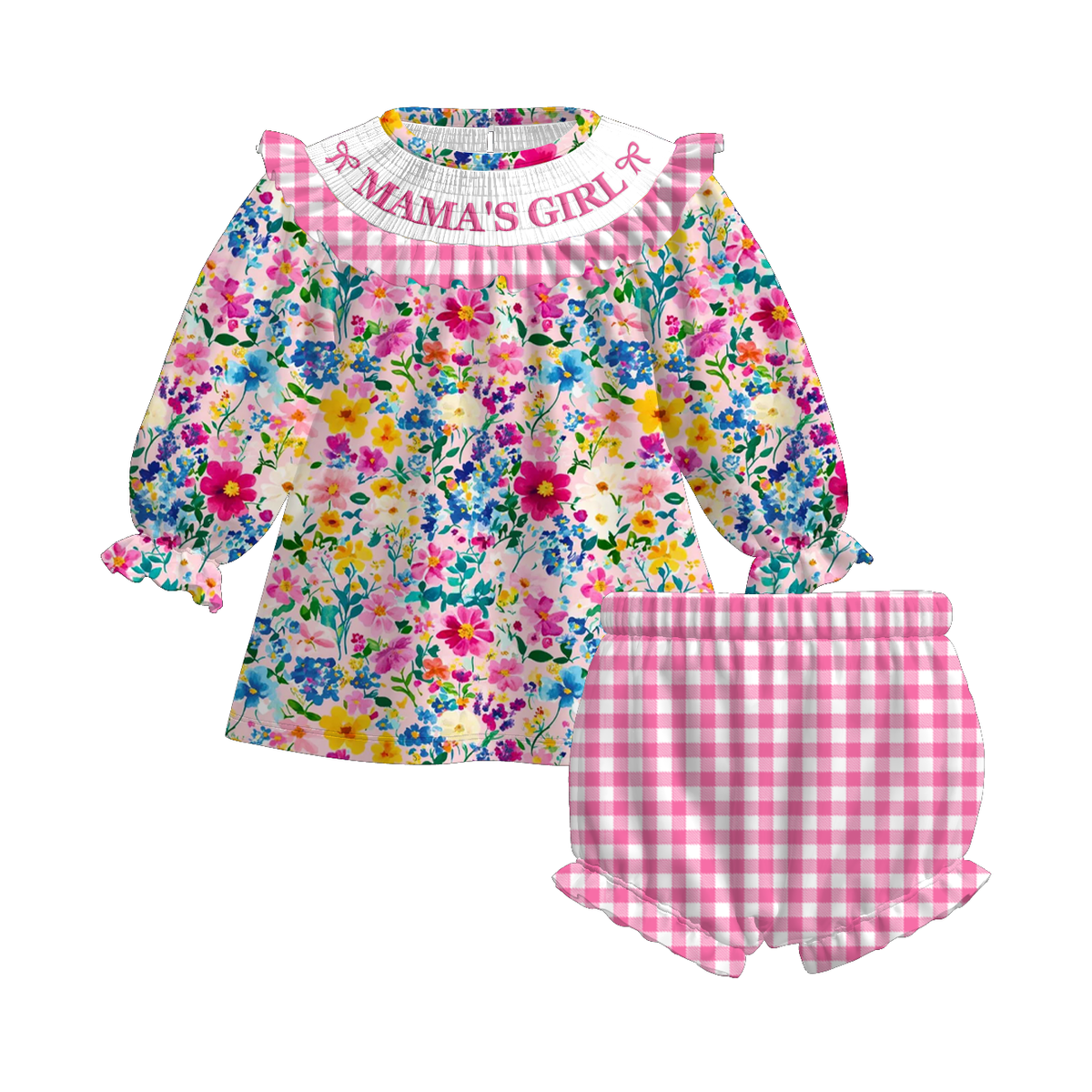 Fall Floral Machine Smock - ETA NOVEMBER