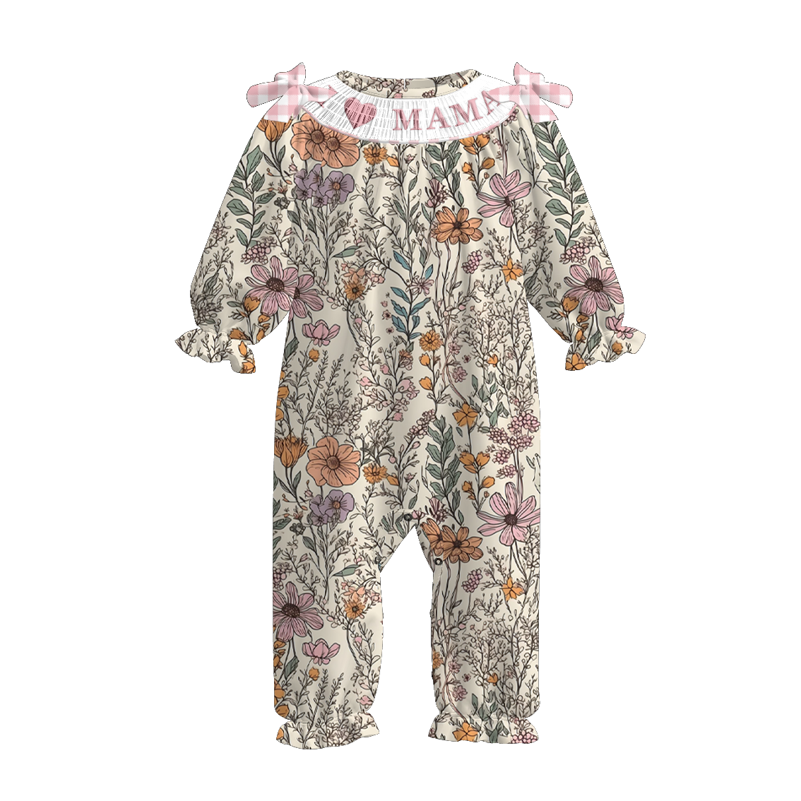 Autumn Blooms Machine Smock - ETA NOVEMBER