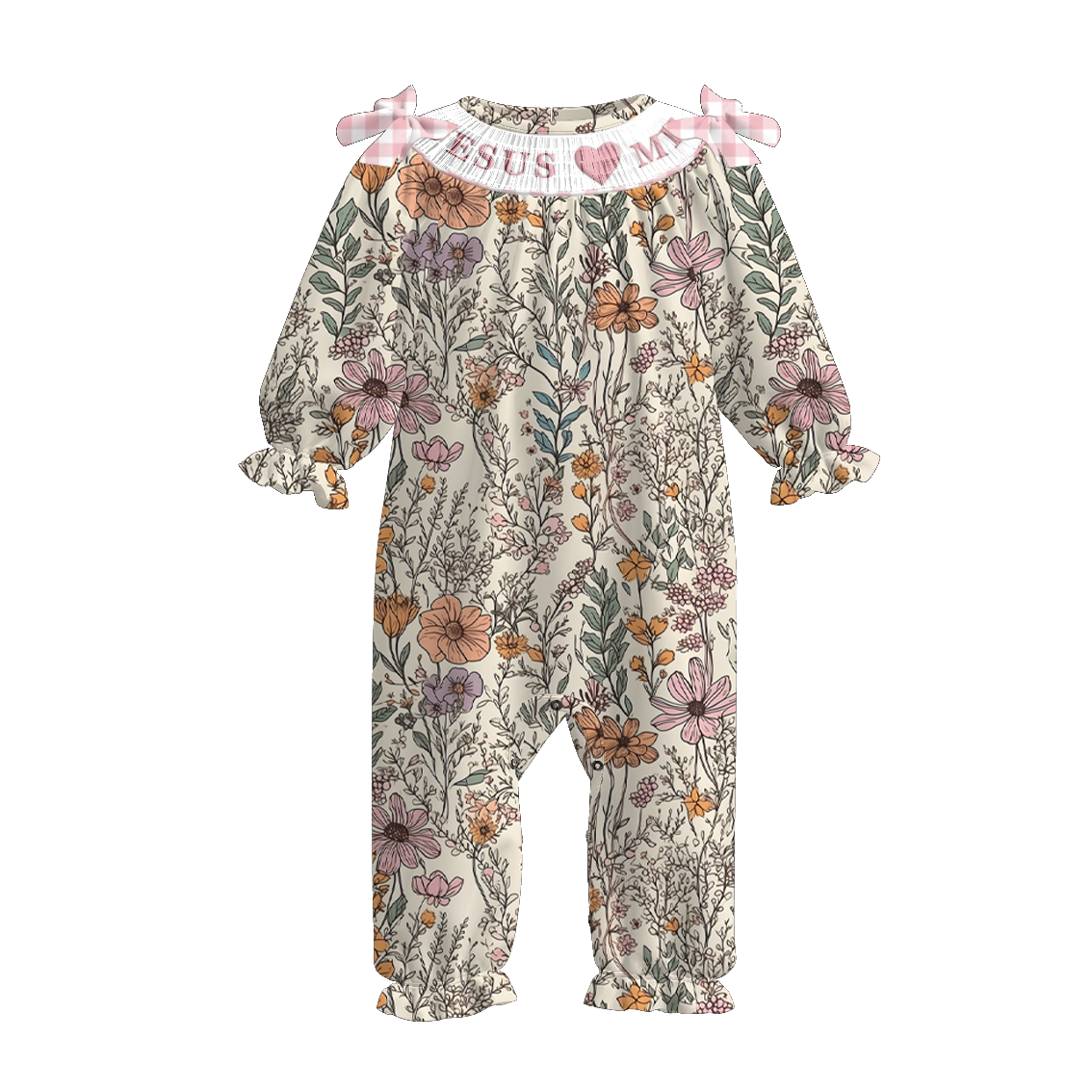 Autumn Blooms Machine Smock - ETA NOVEMBER