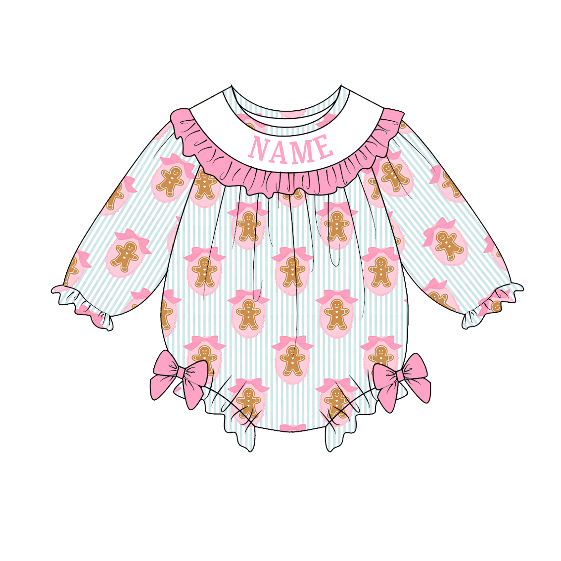 Gingerbread Machine Smock - ETA NOVEMBER