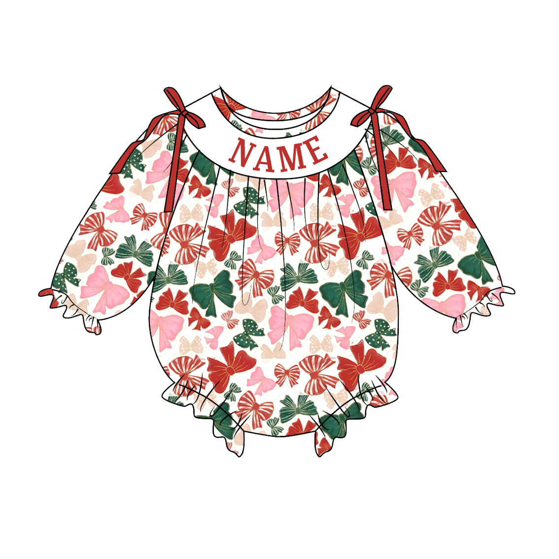 Christmas Bubble Machine Smock - ETA NOVEMBER