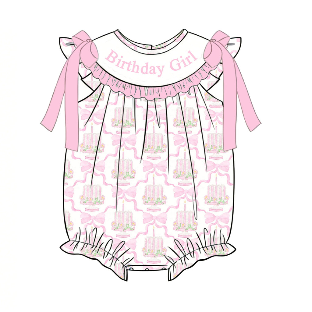 Birthday Girl Machine Smock - ETA NOVEMBER