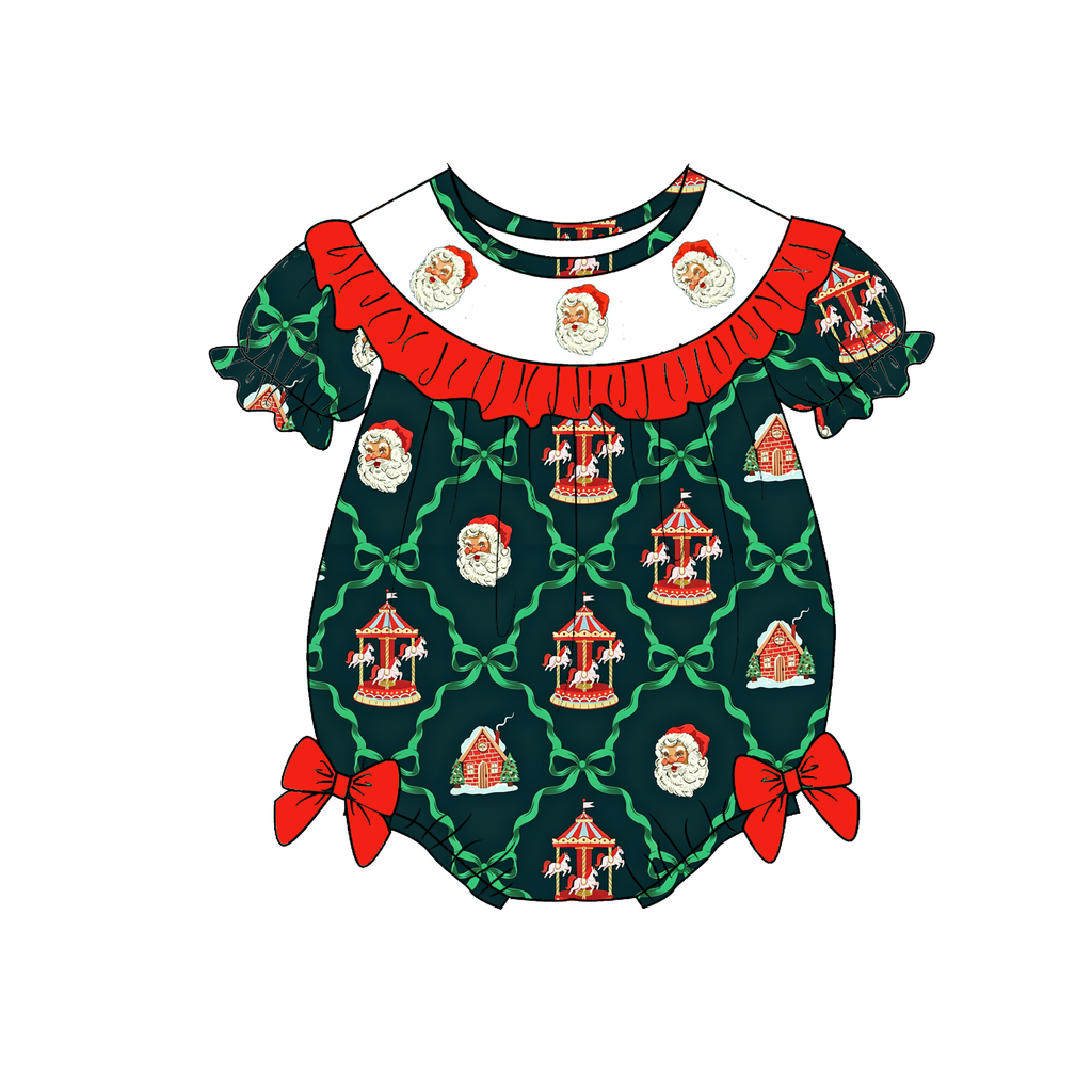 Merry Christmas Machine Smock - ETA NOVEMBER