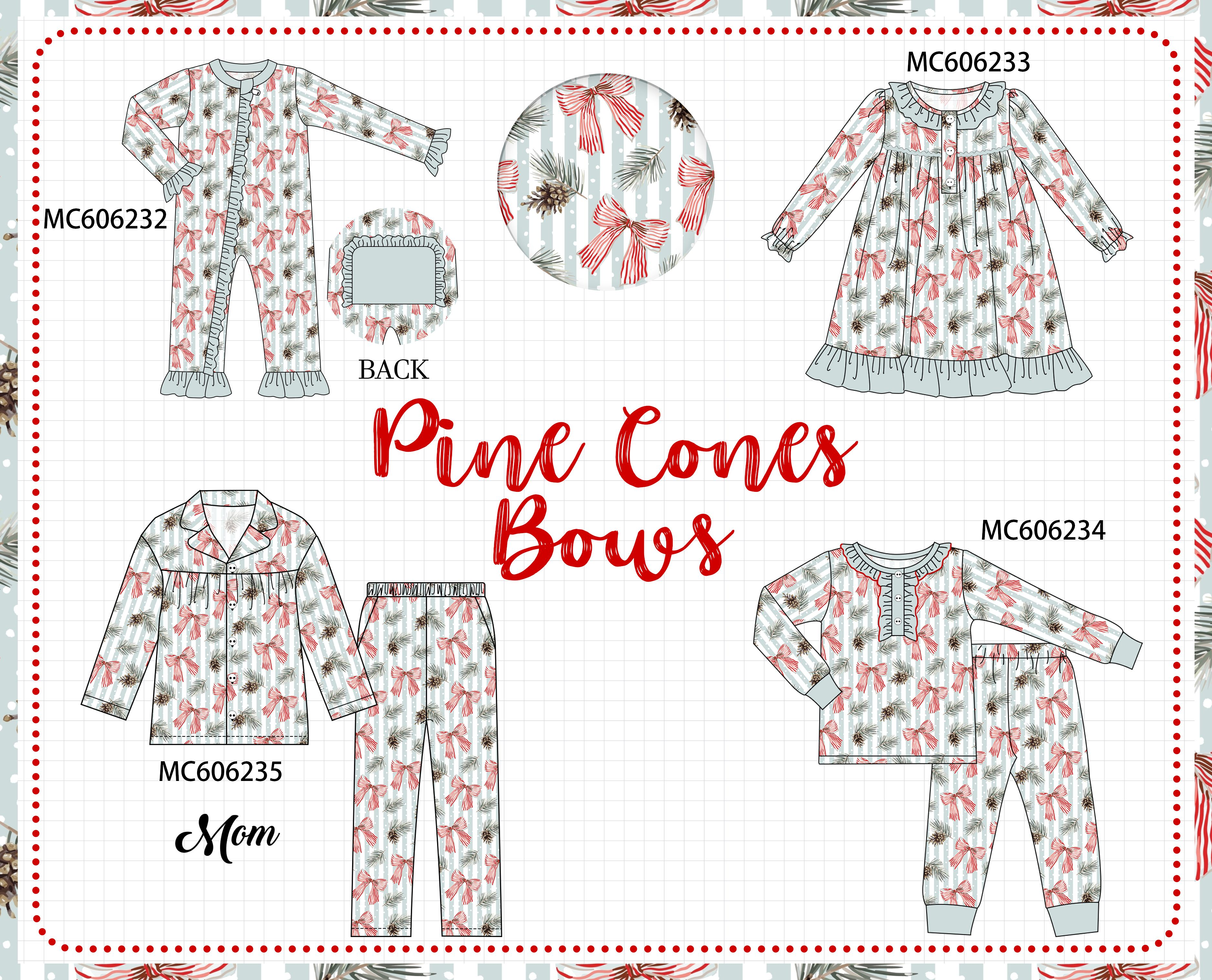 PO95 Sage bow print ruffle collection - ETA early December to LC