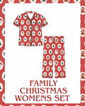 Preorder - Family Christmas Bamboo Womens Set / ETA October