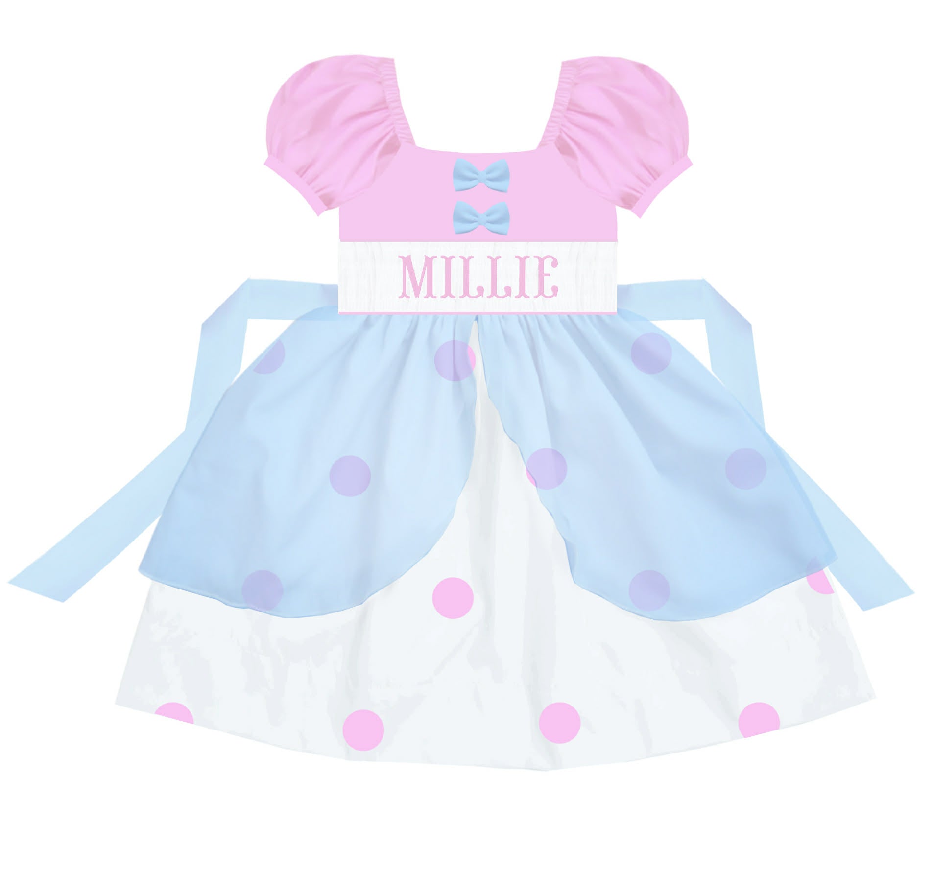 Hand Smock - Pretty as a Princess - Dress