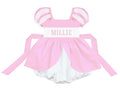 Hand Smocked Pretty As Princess Bubble