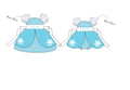 Hand Smocked Pretty As Princess Bubble